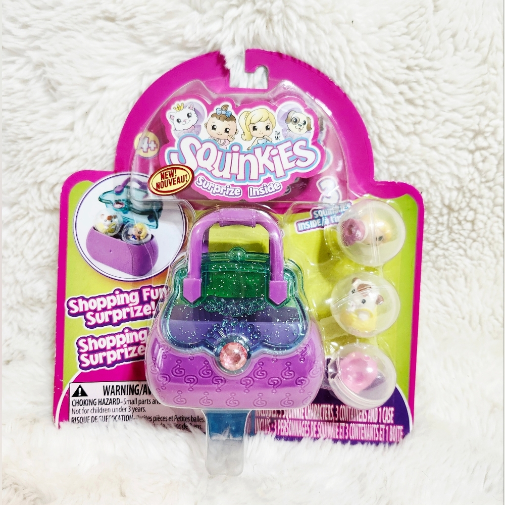 SQUINKIES SURPRIZE Inside, Shopping Fun Surprise New Collectible 2010